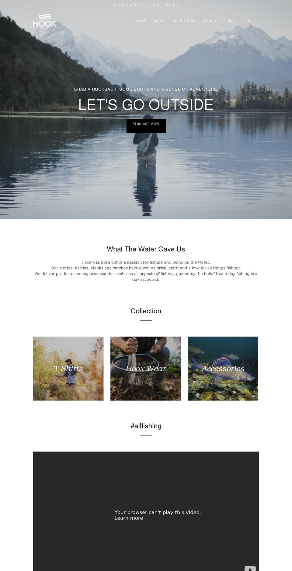 hoox.co.uk shopify website screenshot