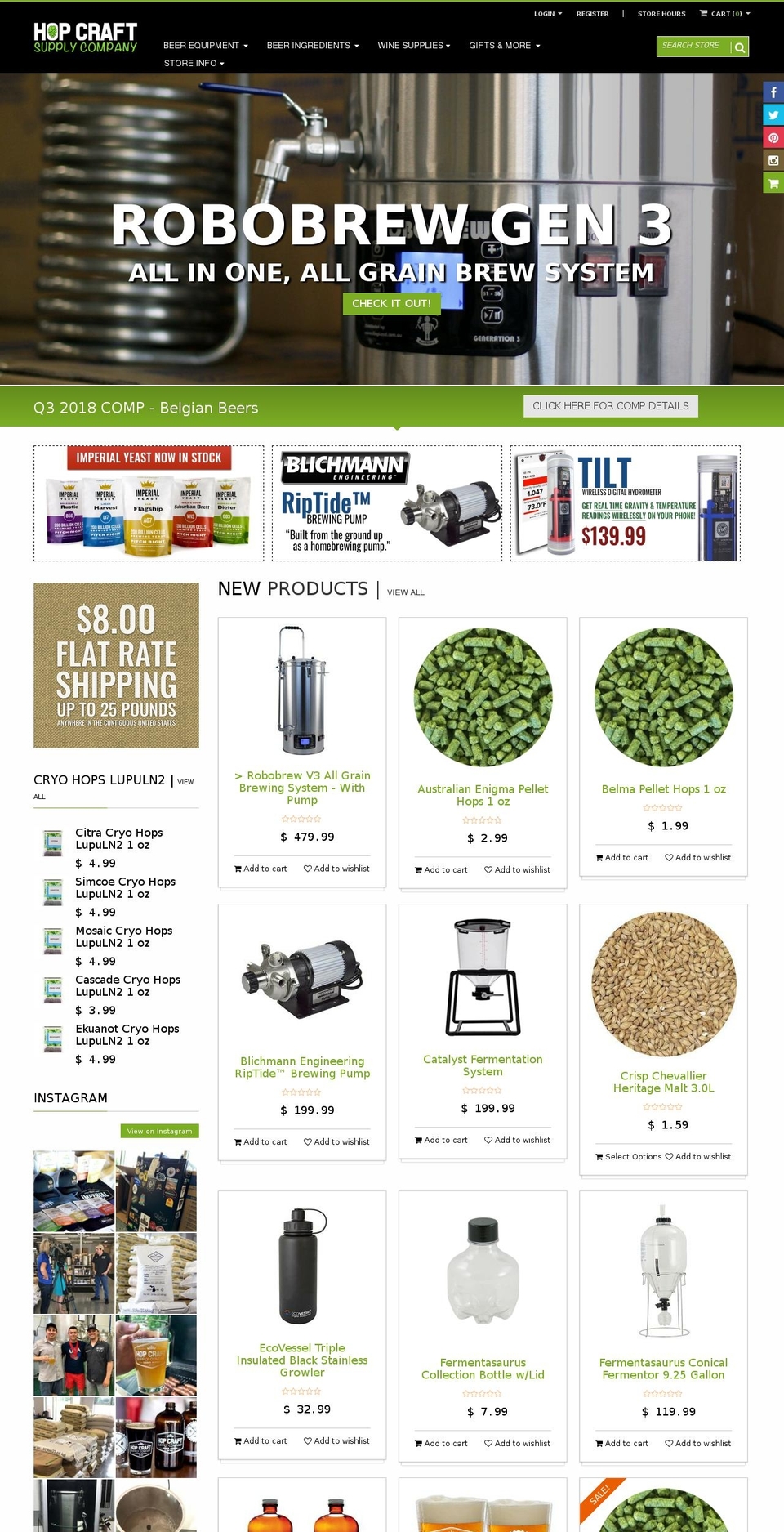 NEW VERSION TEST Shopify theme site example hopcraftbrewsupply.com