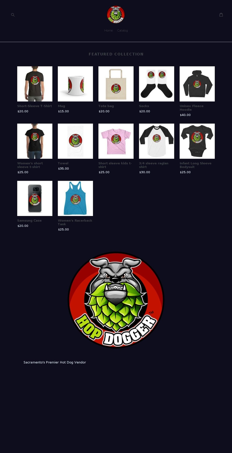 hopdogger.com — Shopify storefront screenshot