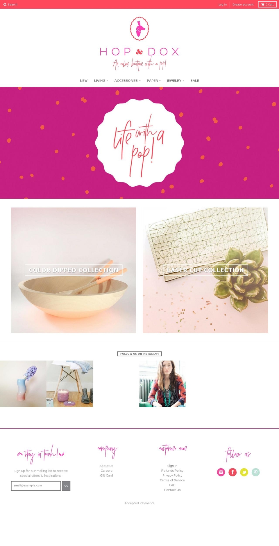 hopdox.com shopify website screenshot