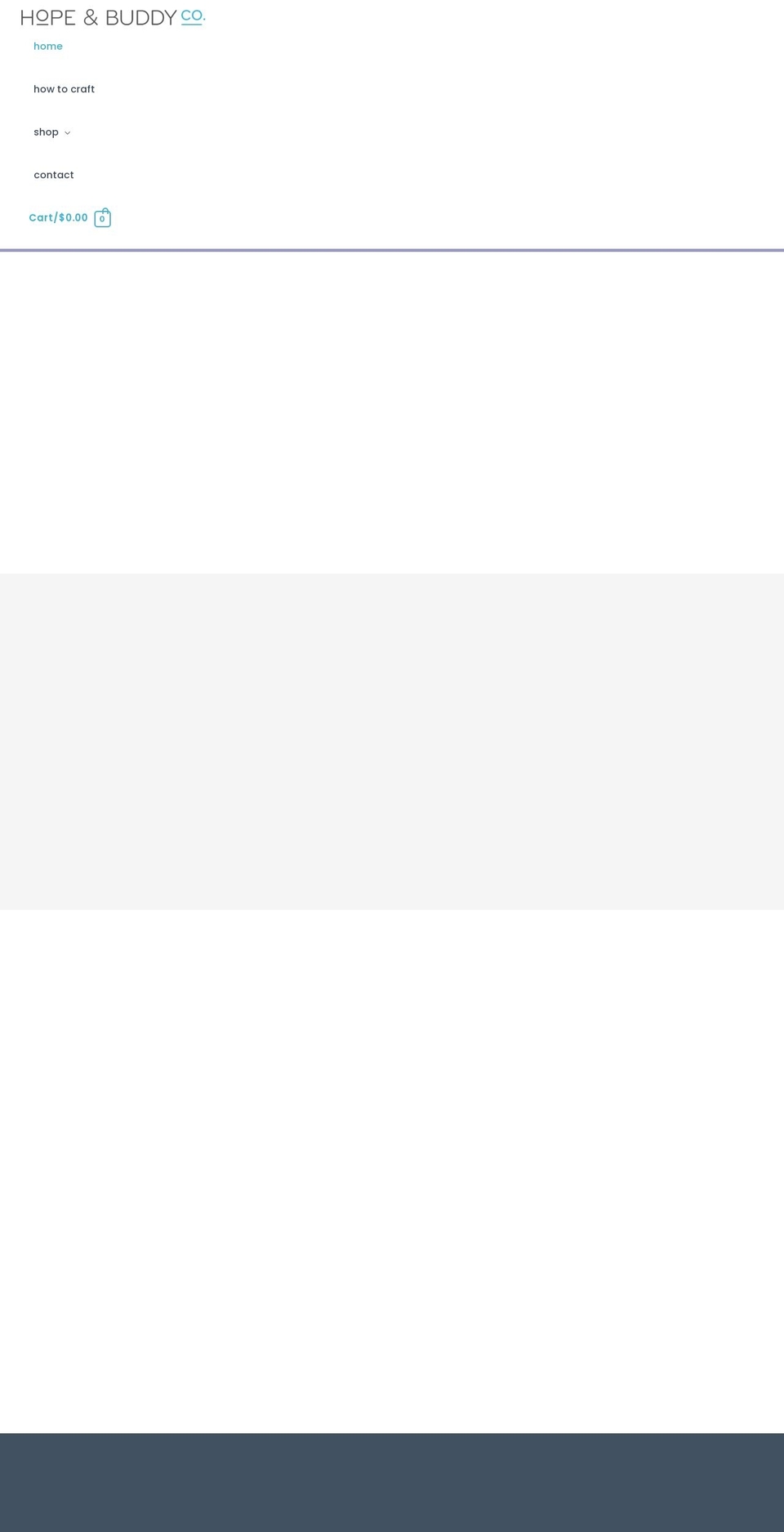hopeandbuddy.com.au shopify website screenshot