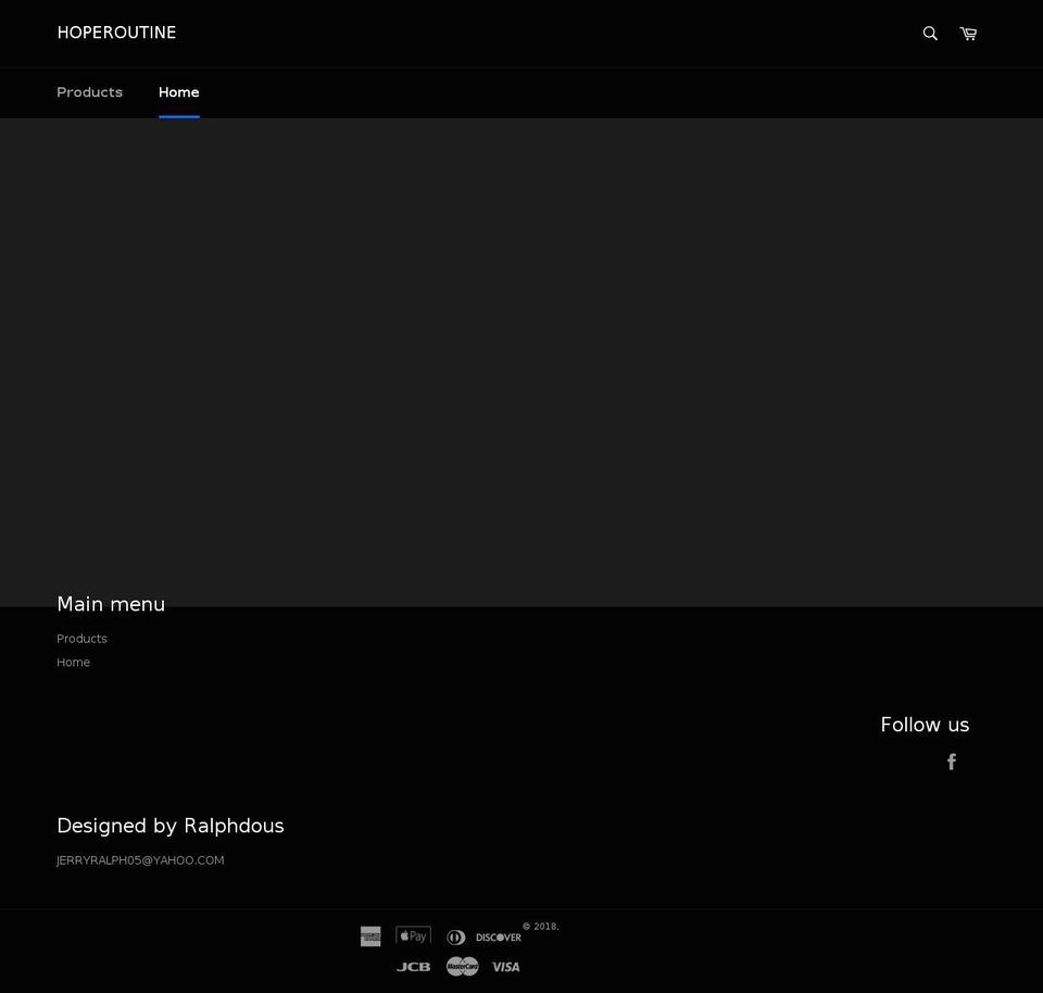 hoperoutine.com — Shopify storefront screenshot