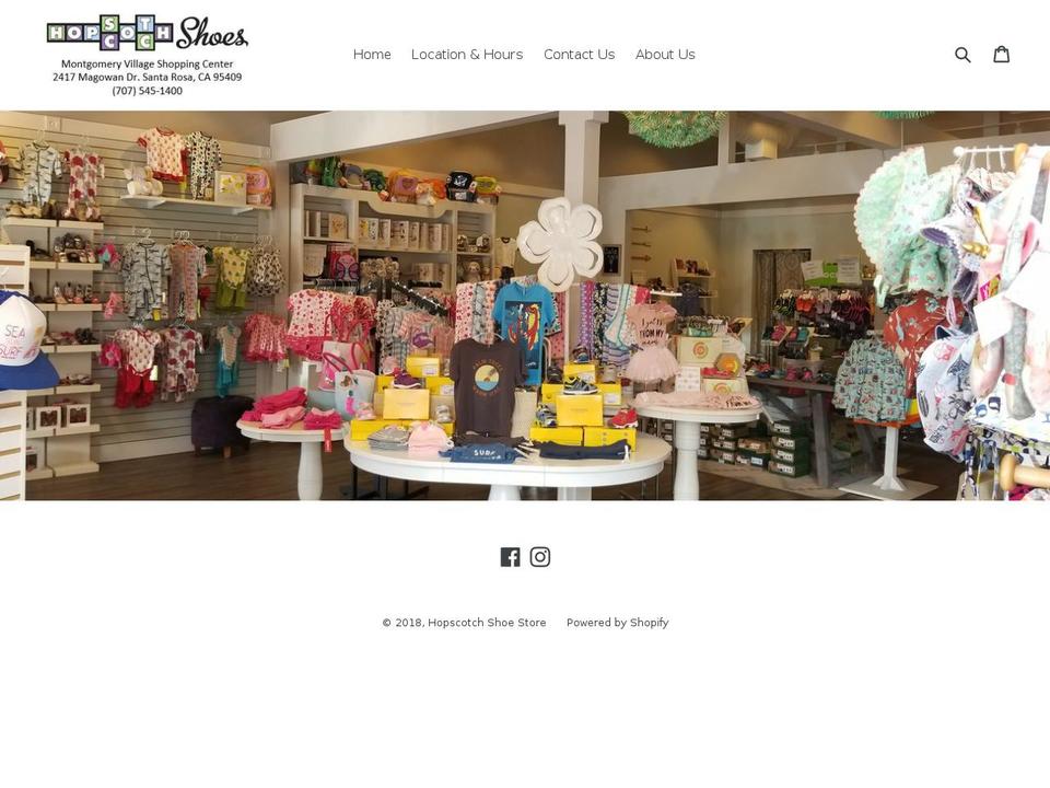 hopkidshoes.com shopify website screenshot