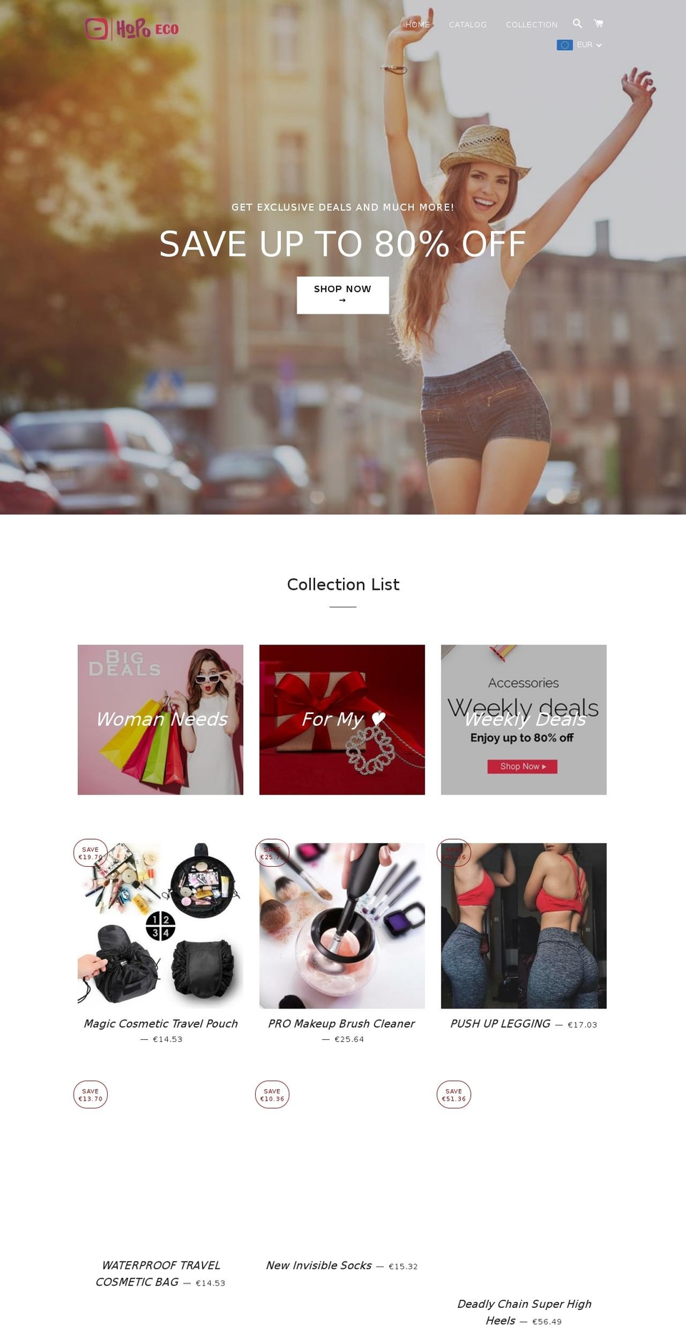 hopoeco.com — Shopify storefront screenshot