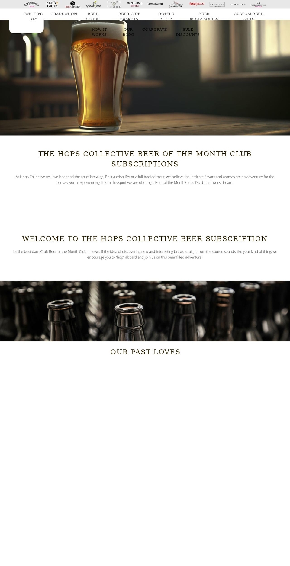 hopscollective.com shopify website screenshot