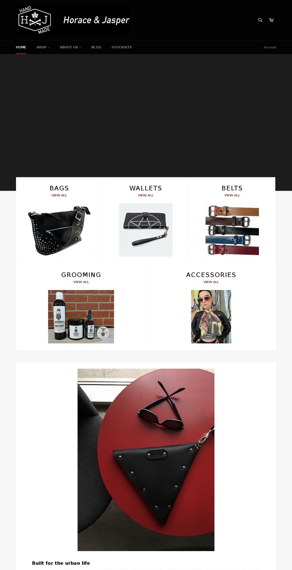 horaceandjasper.design shopify website screenshot