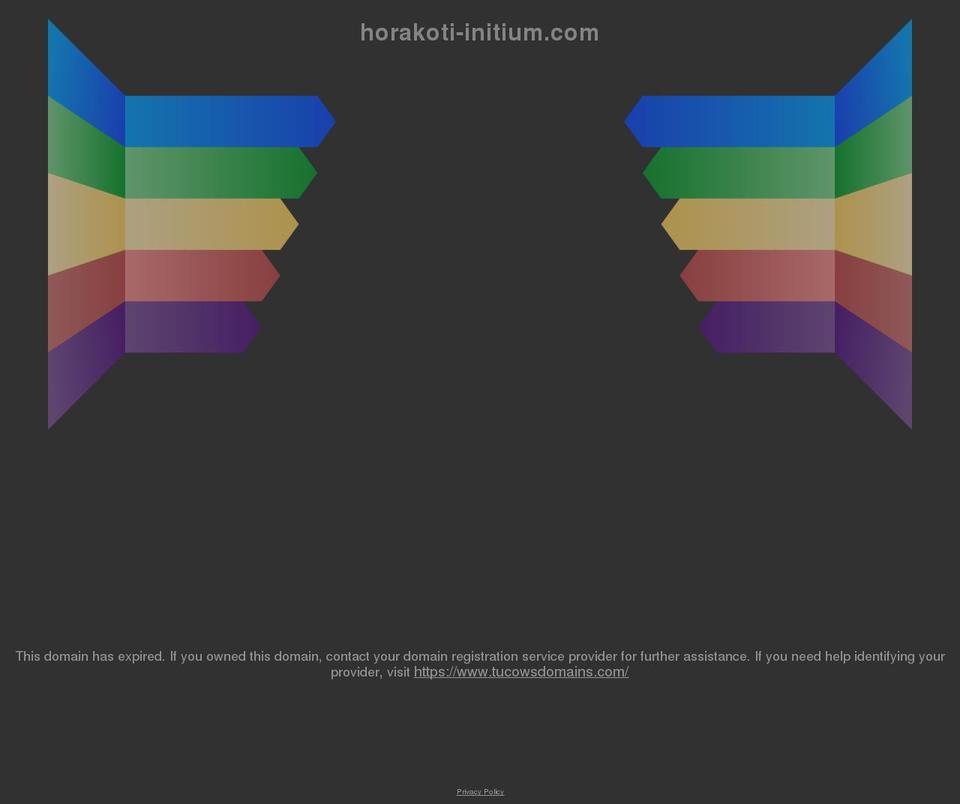 horakoti-initium.com shopify website screenshot