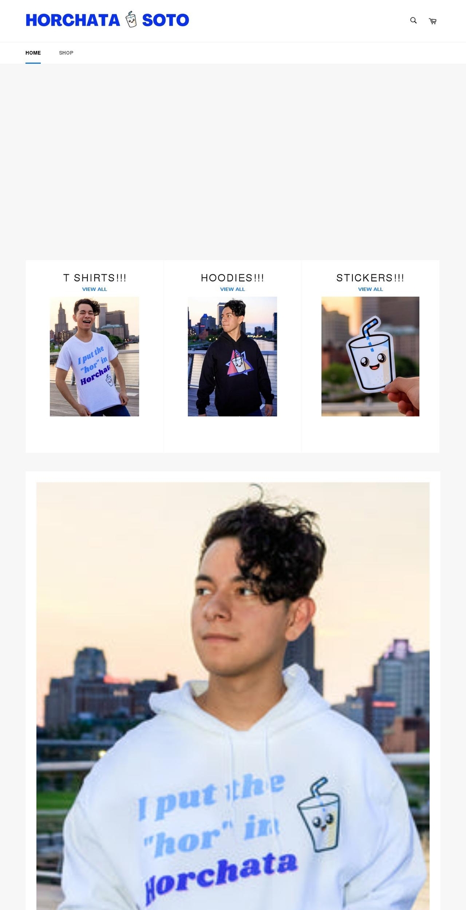 horchatasoto.com shopify website screenshot