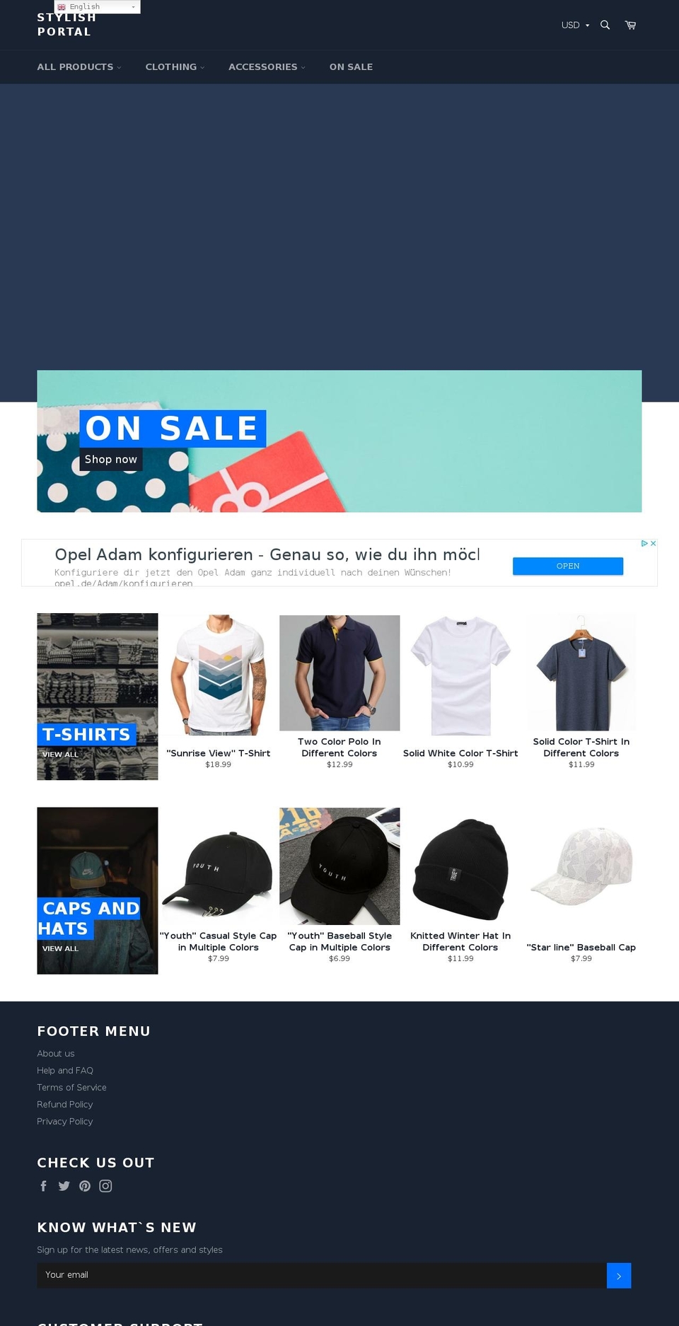 horizonportals.com — Shopify storefront screenshot