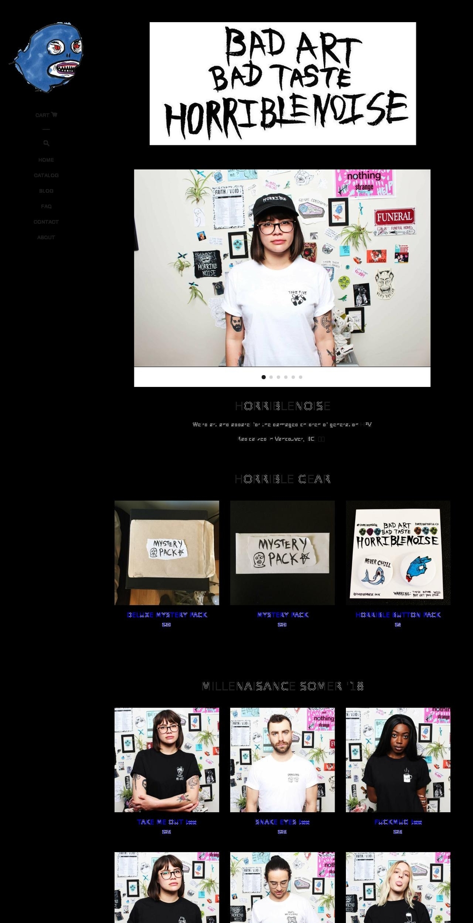 Copy of Master Shopify theme site example horriblenoise.ca