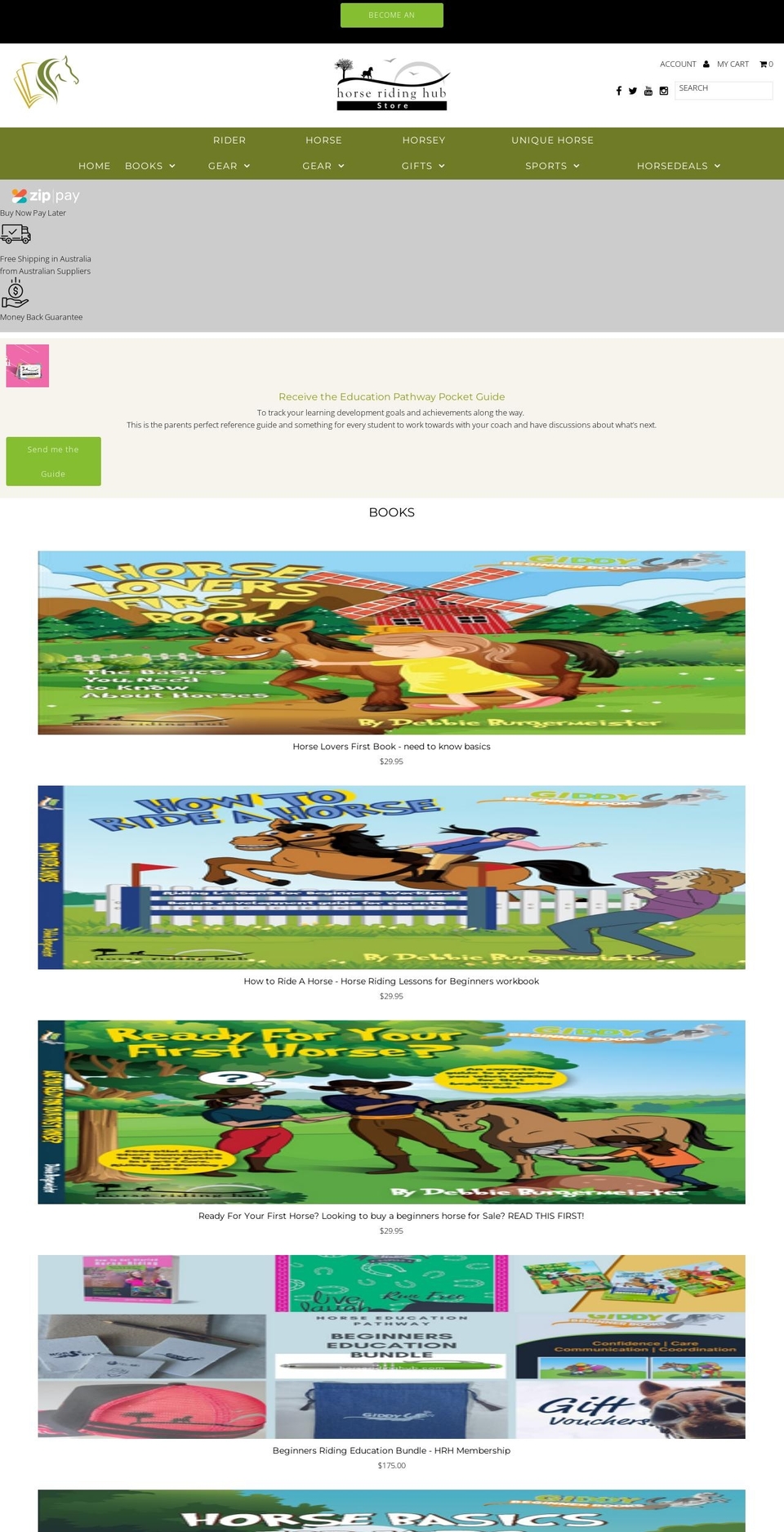 Copy of Fashionopolism1 Shopify theme site example horsebackbeginner.com