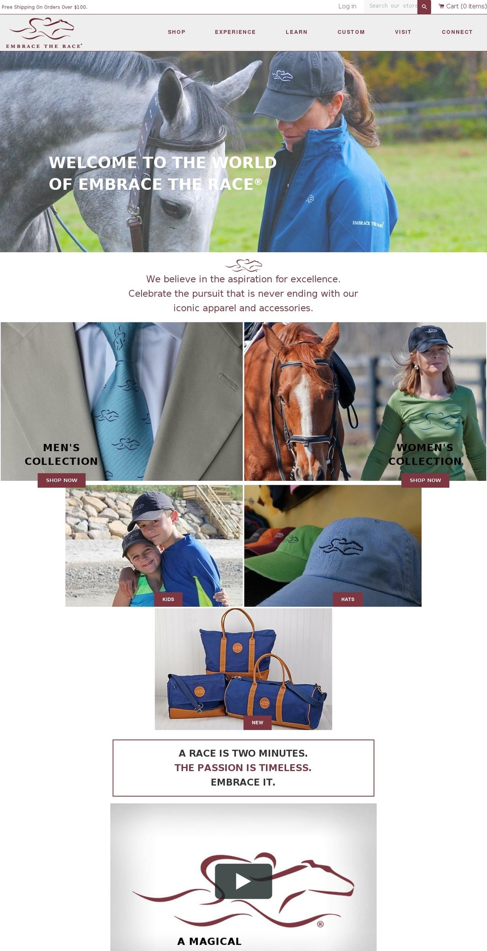 timber-2-2-2 Shopify theme site example horseracingdayinamerica.com