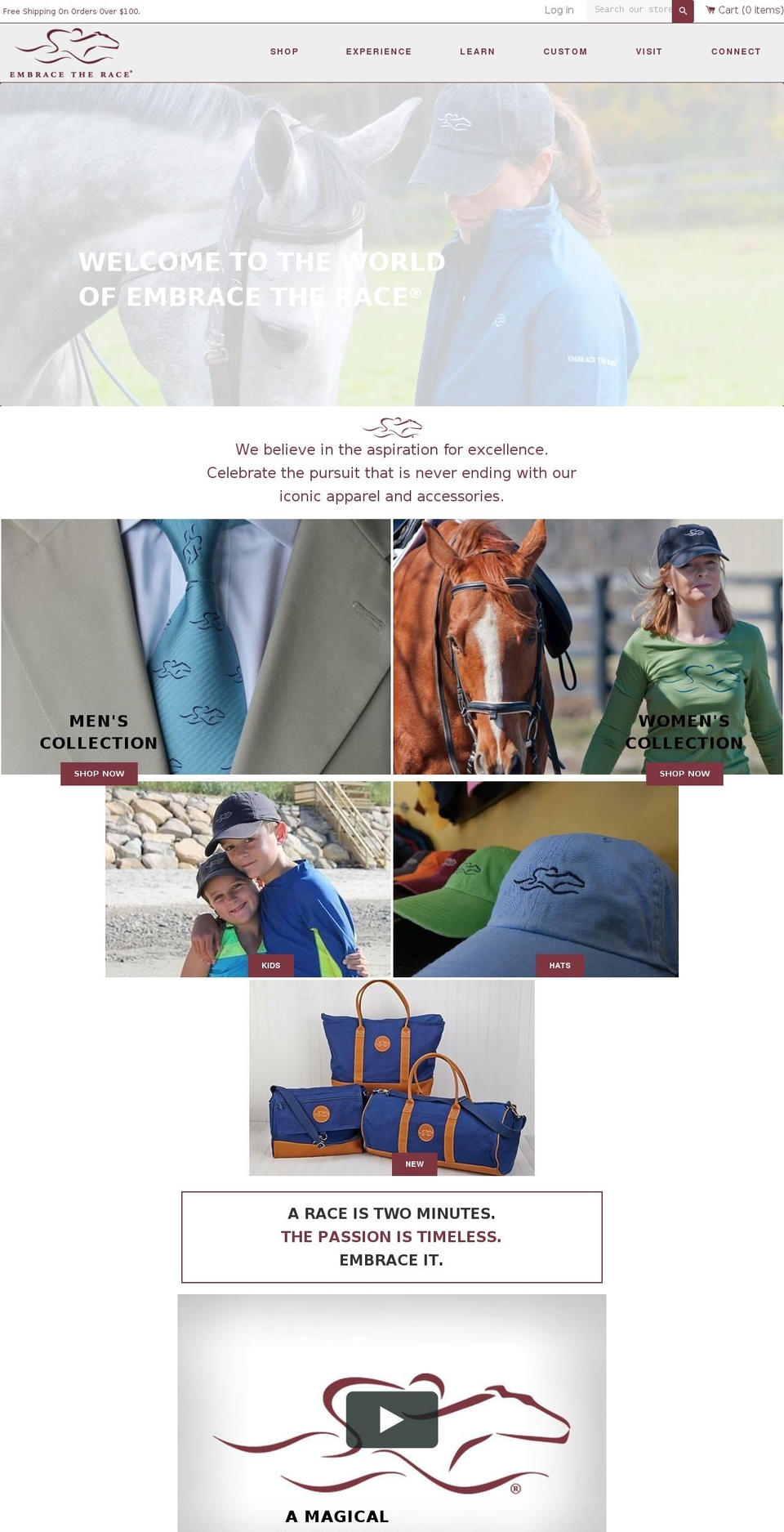 timber-2-2-2 Shopify theme site example horseracinglifestyle.org