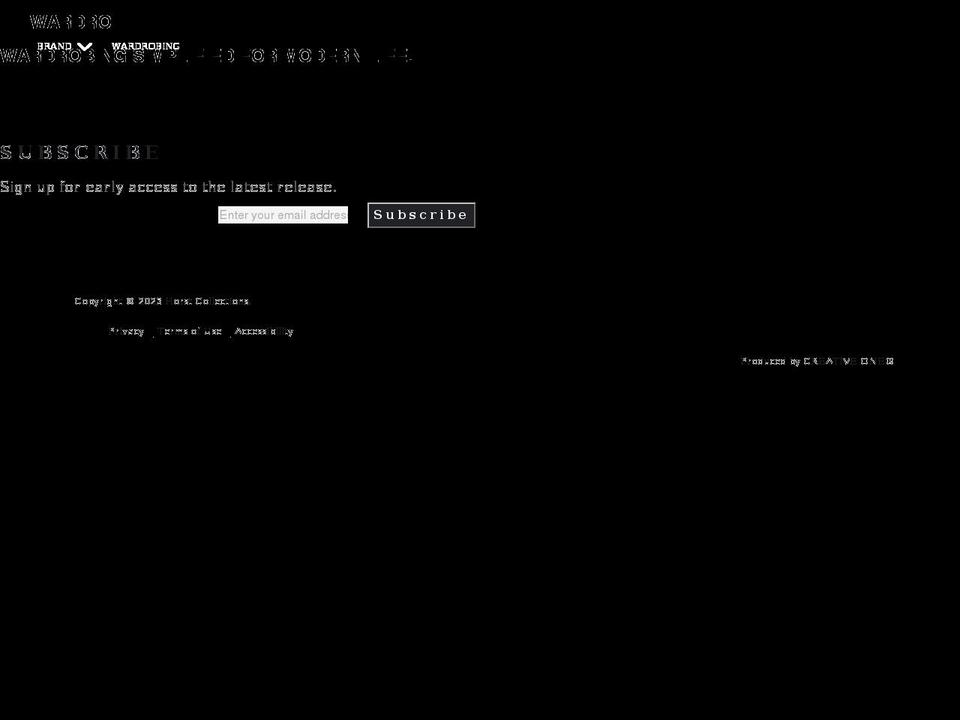 horstcollections.com shopify website screenshot