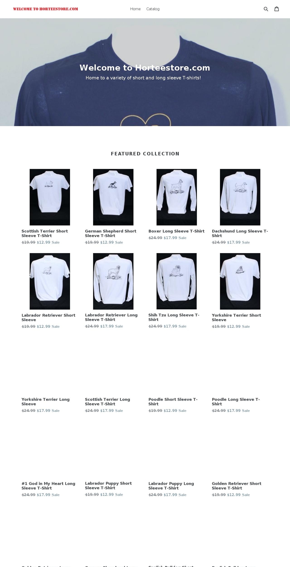 horteestore.com — Shopify storefront screenshot