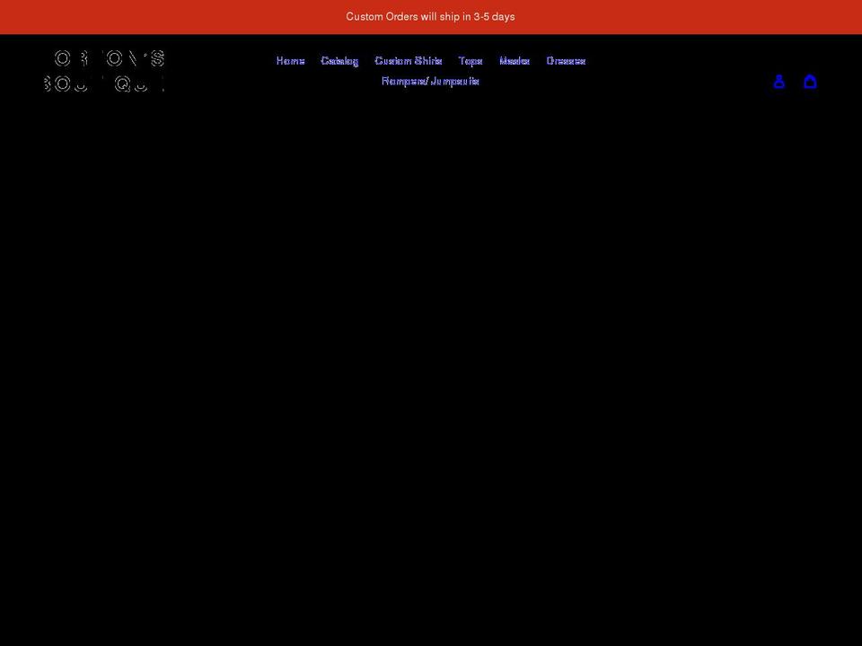 hortonsboutique.com shopify website screenshot
