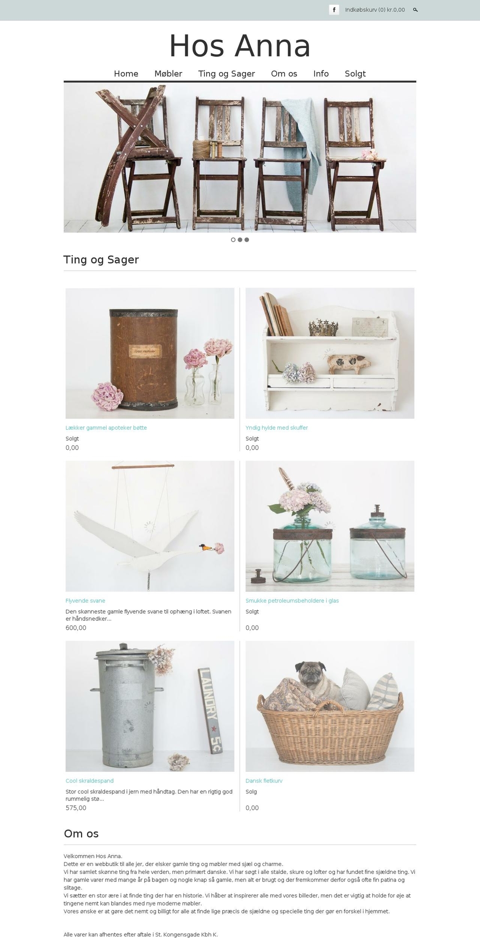 hos-anna.com shopify website screenshot