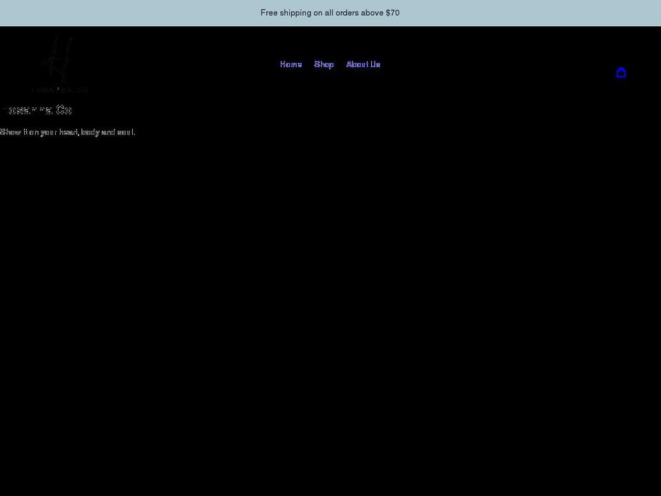 hosannaco.com shopify website screenshot