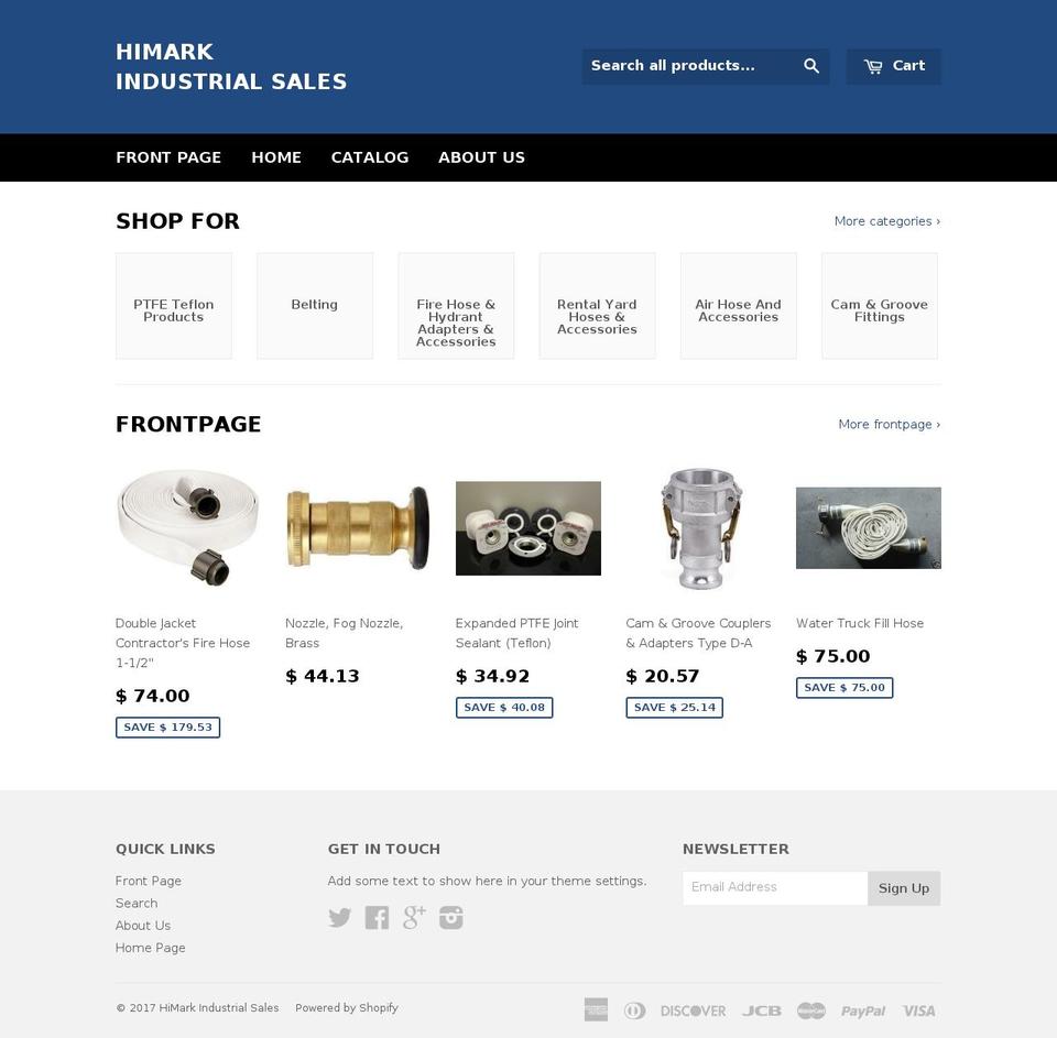 hose-store.com shopify website screenshot