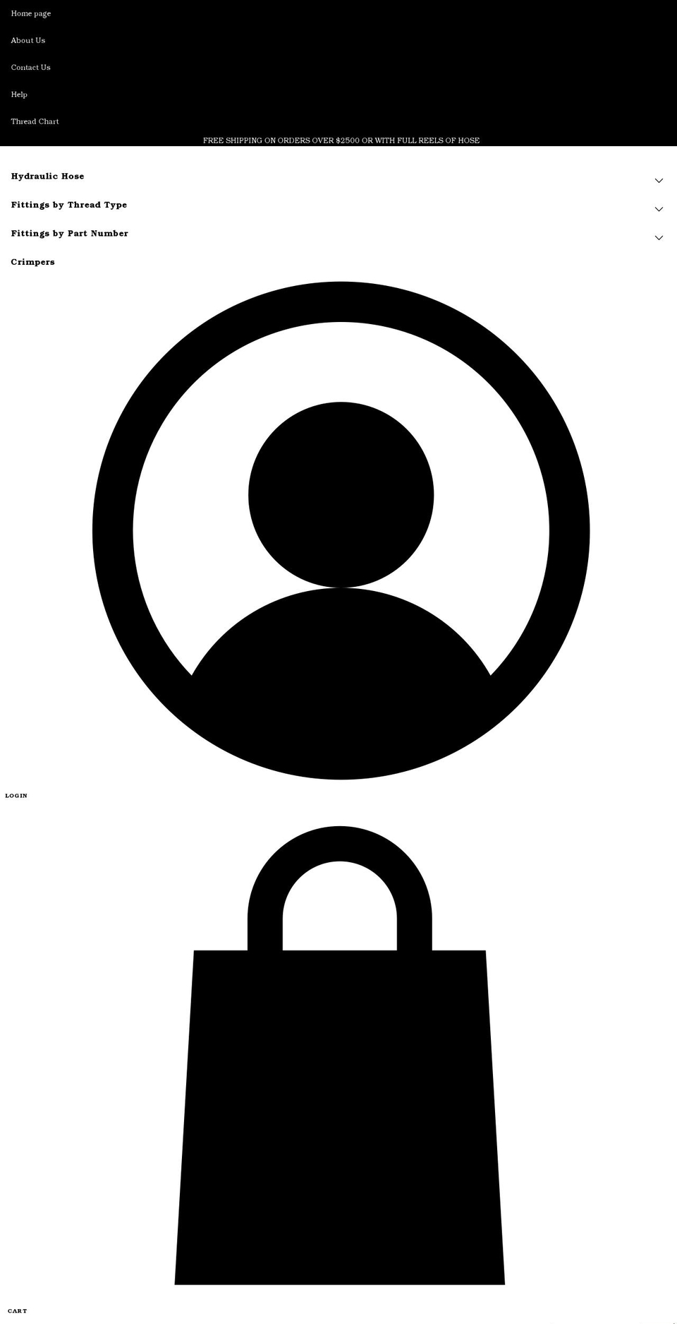 hoseinahurry.com — Shopify storefront screenshot