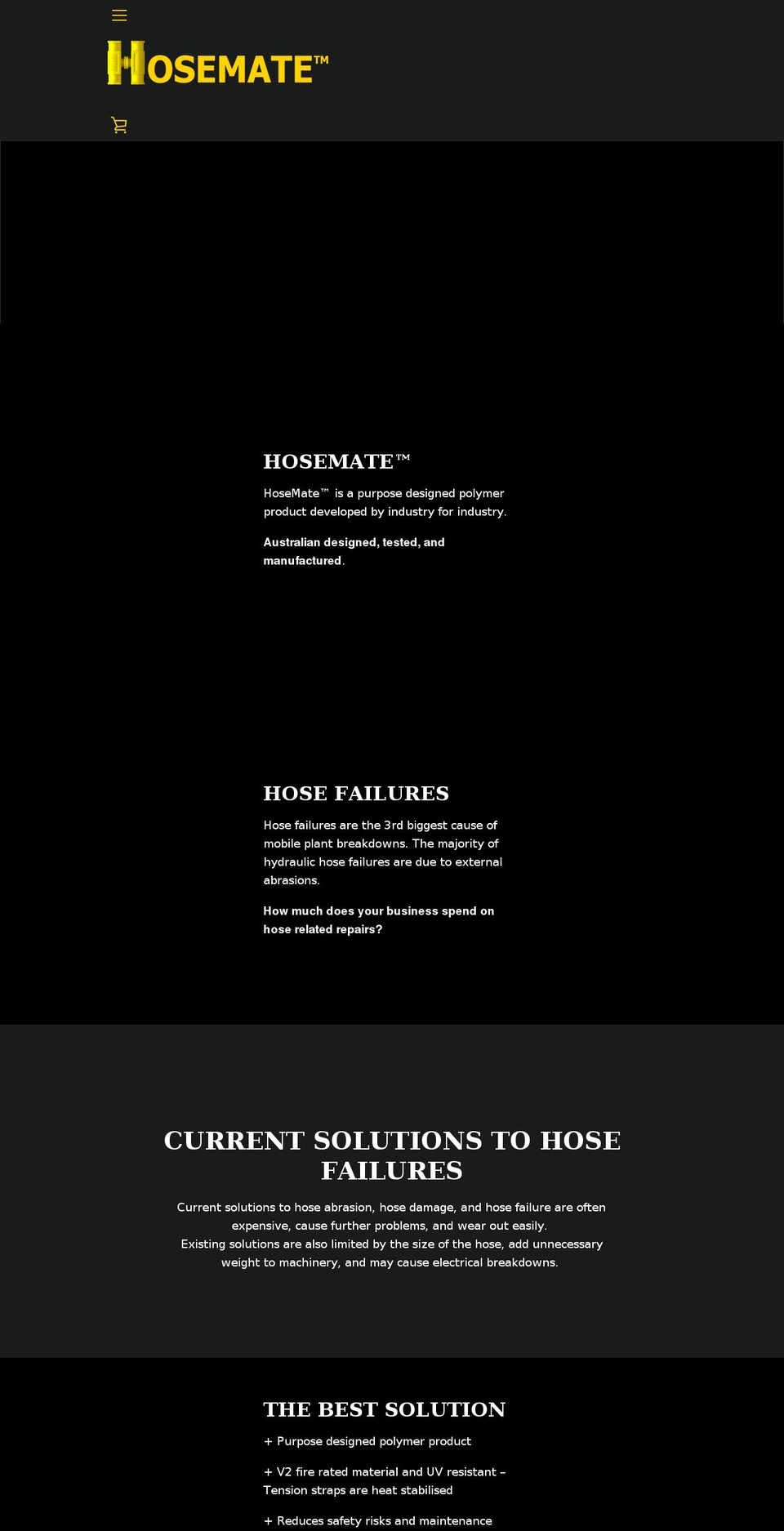hosemate.com.au shopify website screenshot