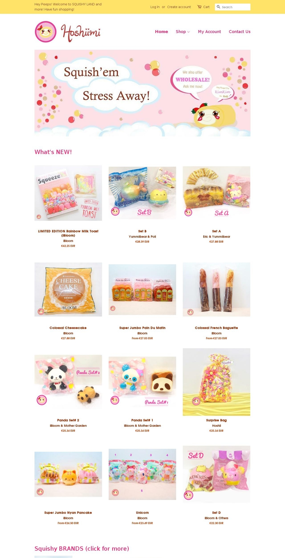 hoshiimi.com — Shopify storefront screenshot