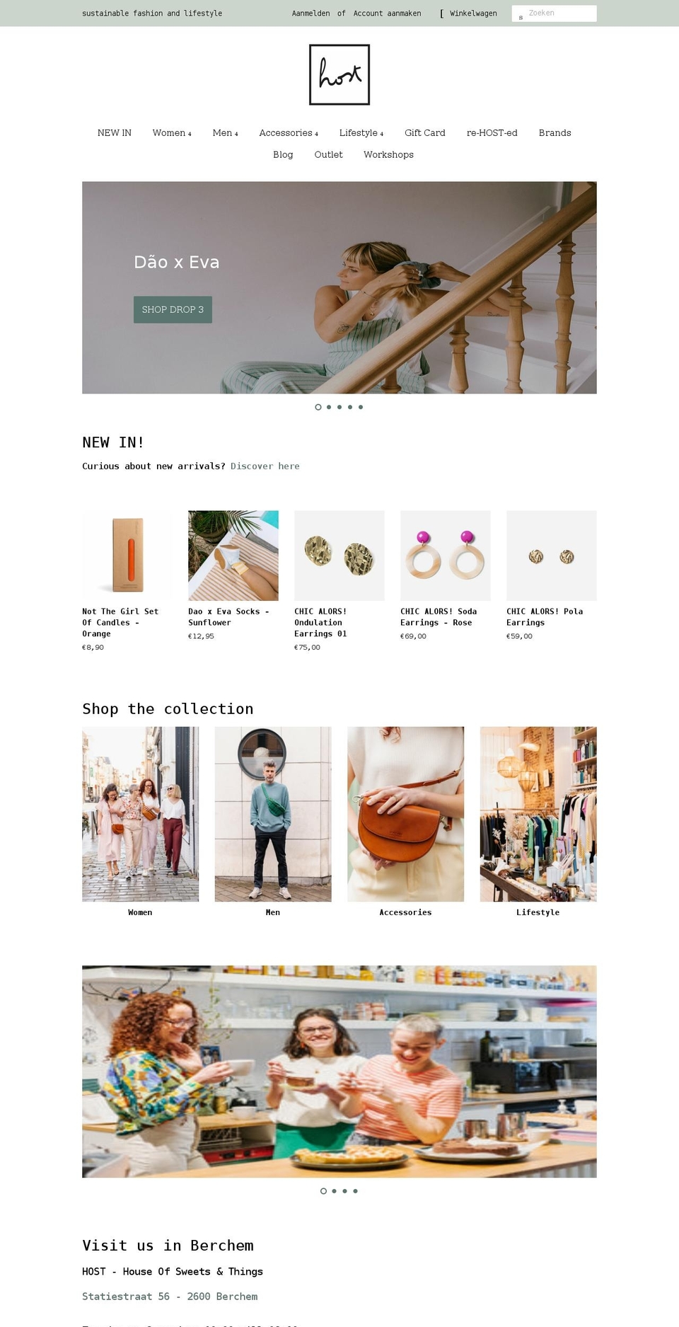 host-concept.com shopify website screenshot