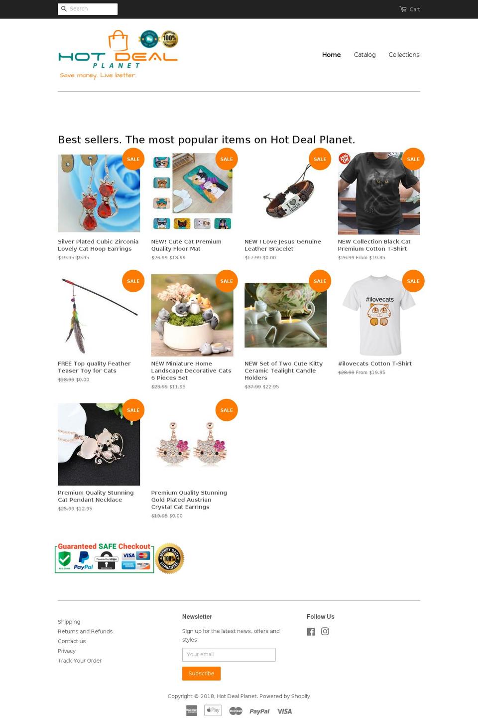 hotdealplanet.com — Shopify storefront screenshot