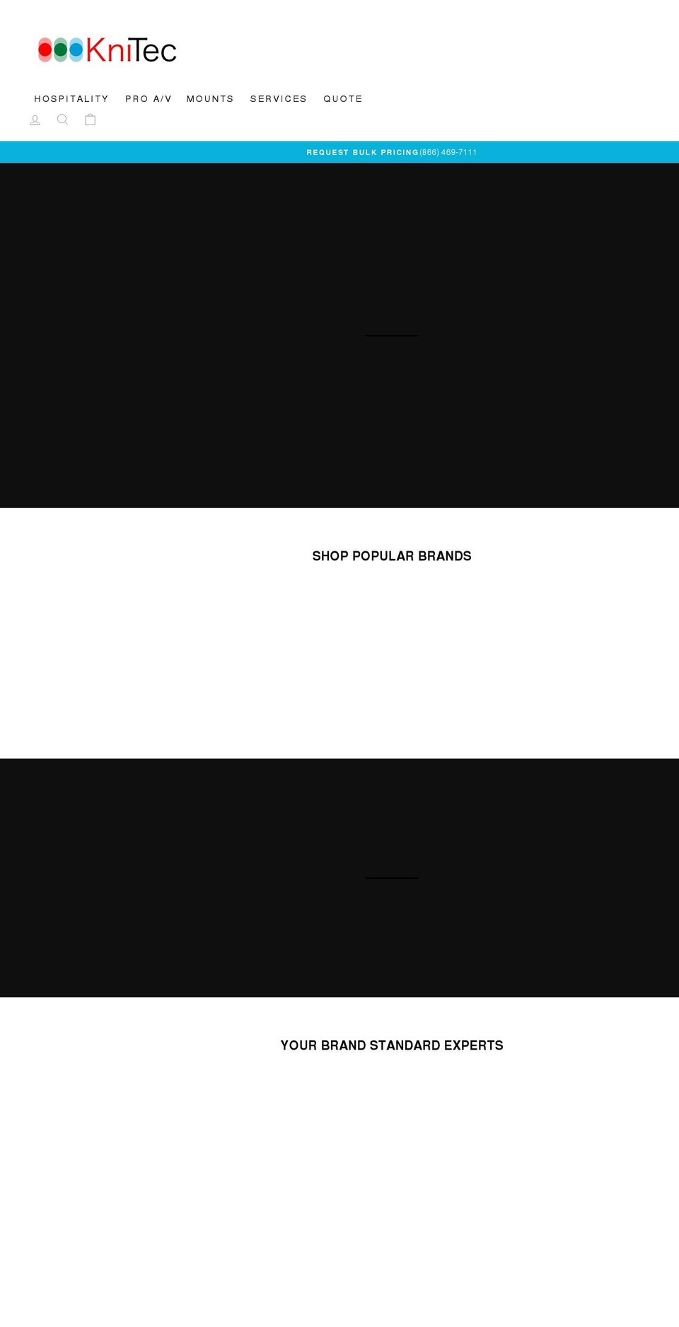 hoteltv.com shopify website screenshot