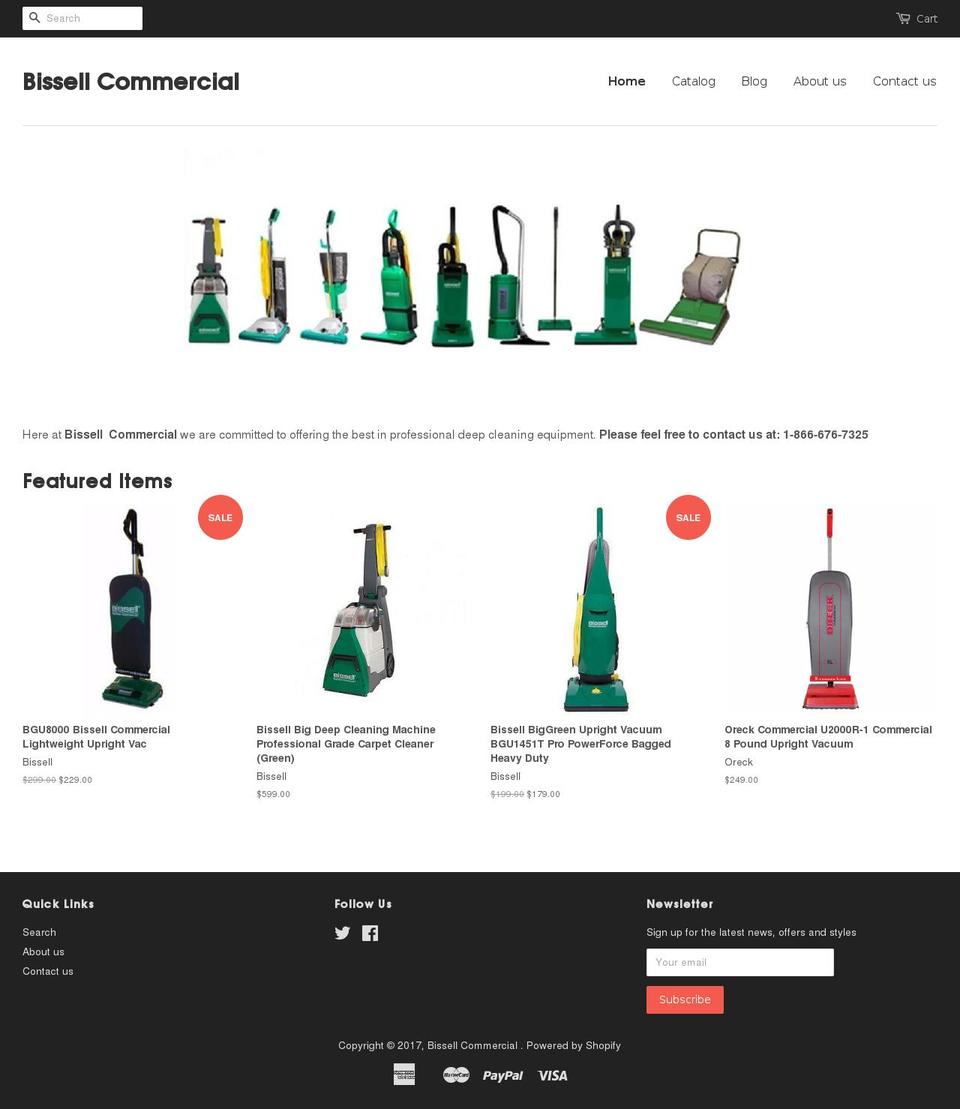 hotelvacuums.com shopify website screenshot