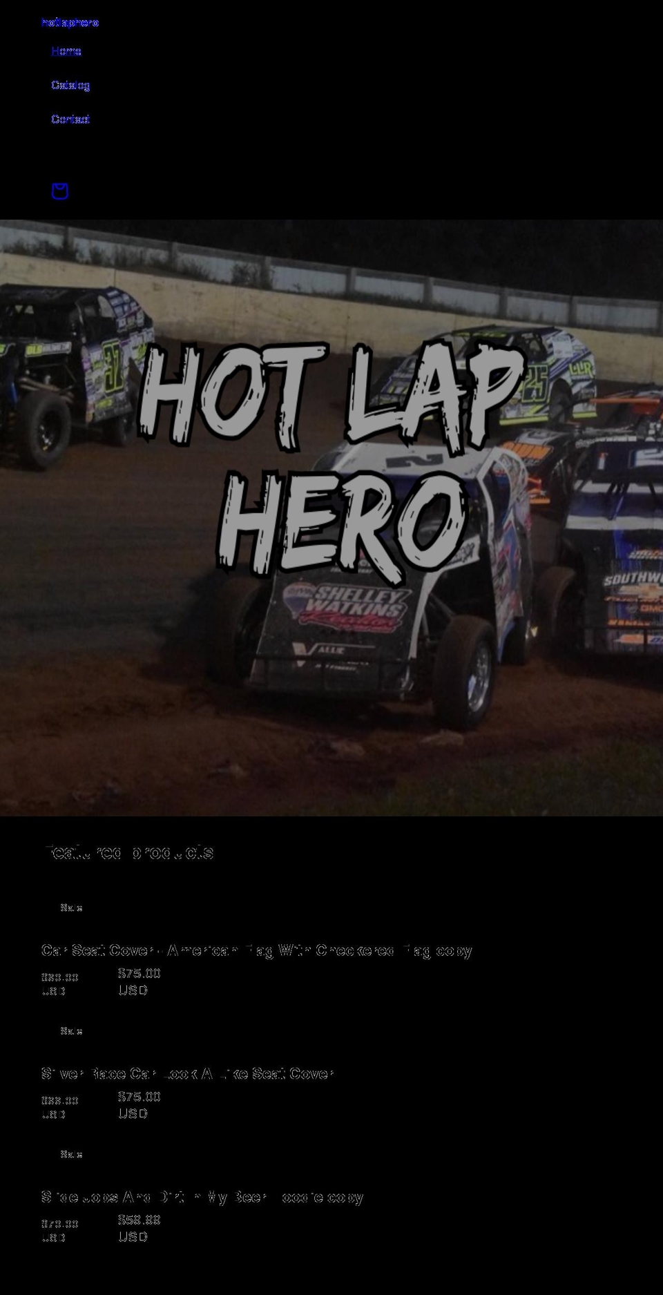 hotlaphero.com shopify website screenshot