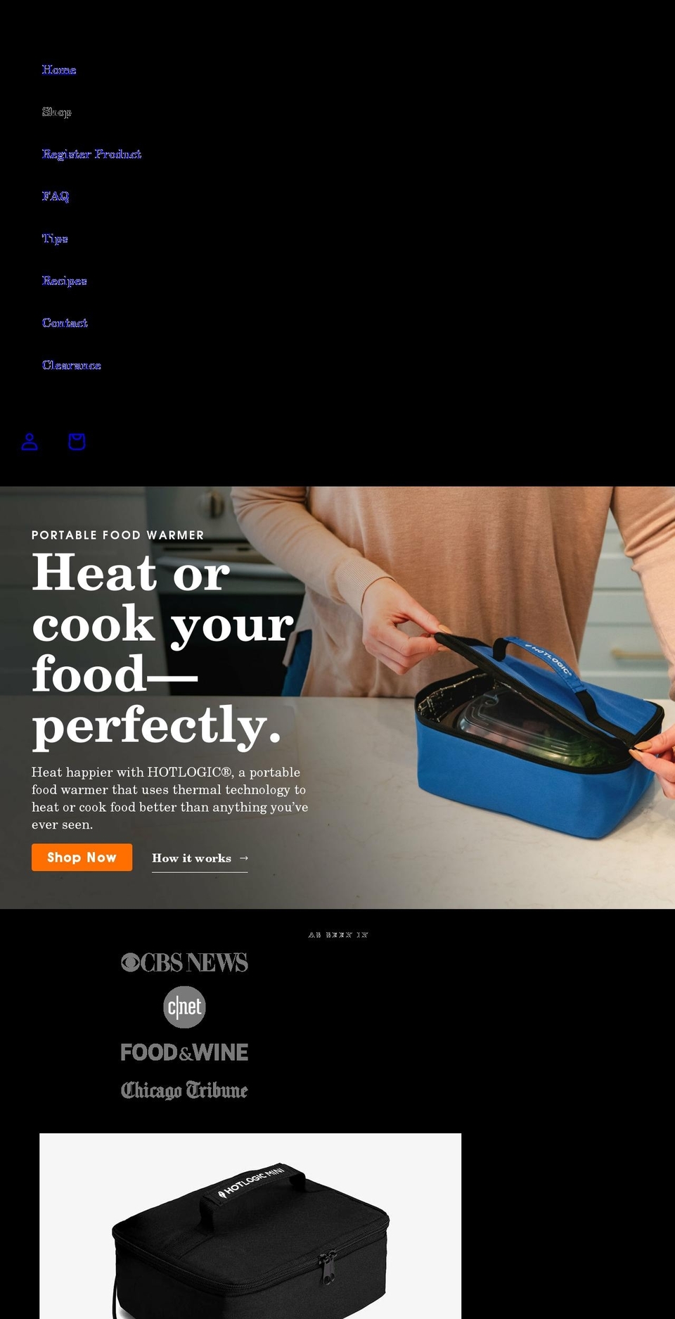 hotlogic.myshopify.com — Shopify storefront screenshot