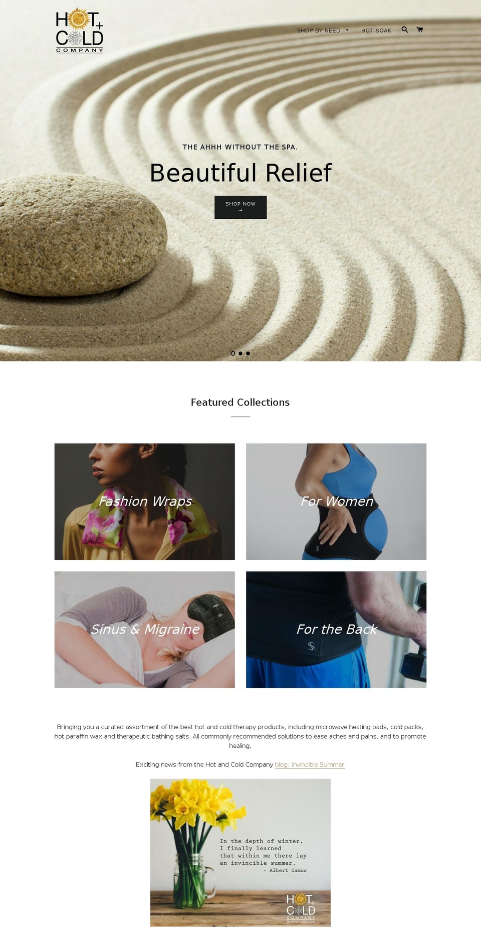 hotncoldco.com shopify website screenshot