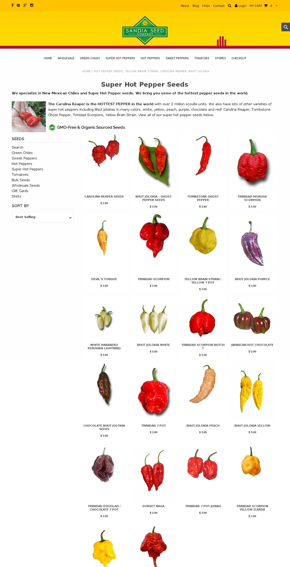 hotpepper.guru shopify website screenshot