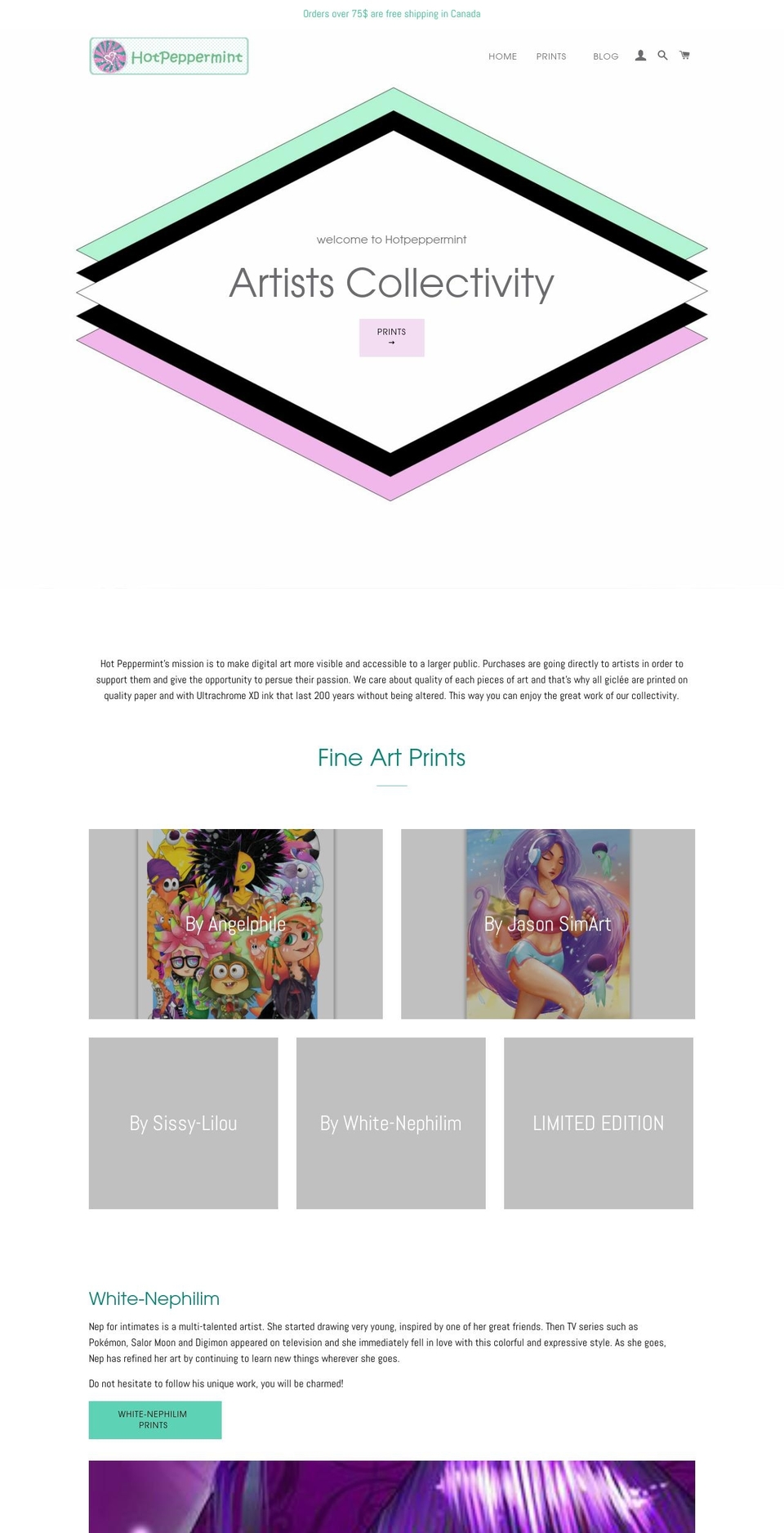 hotpeppermint.com — Shopify storefront screenshot