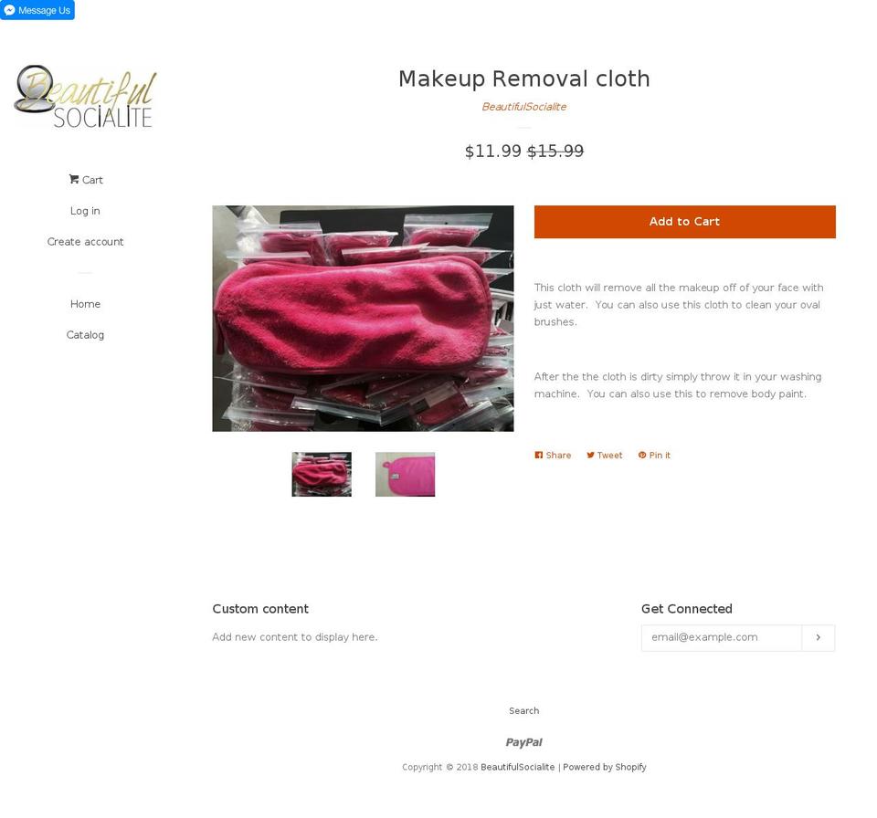 hotpinkeraser.com — Shopify storefront screenshot