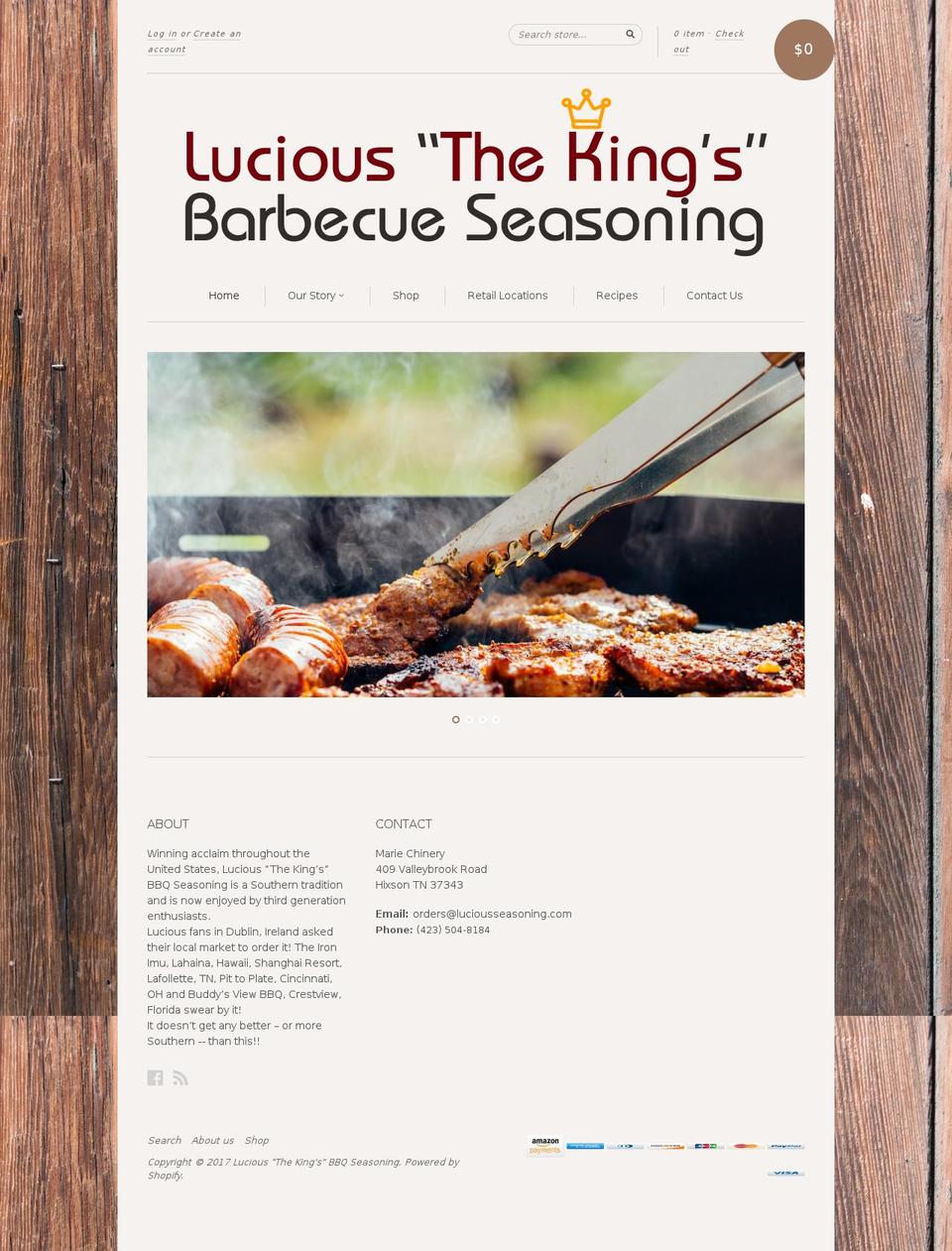 hotsauceandsalsa.com shopify website screenshot