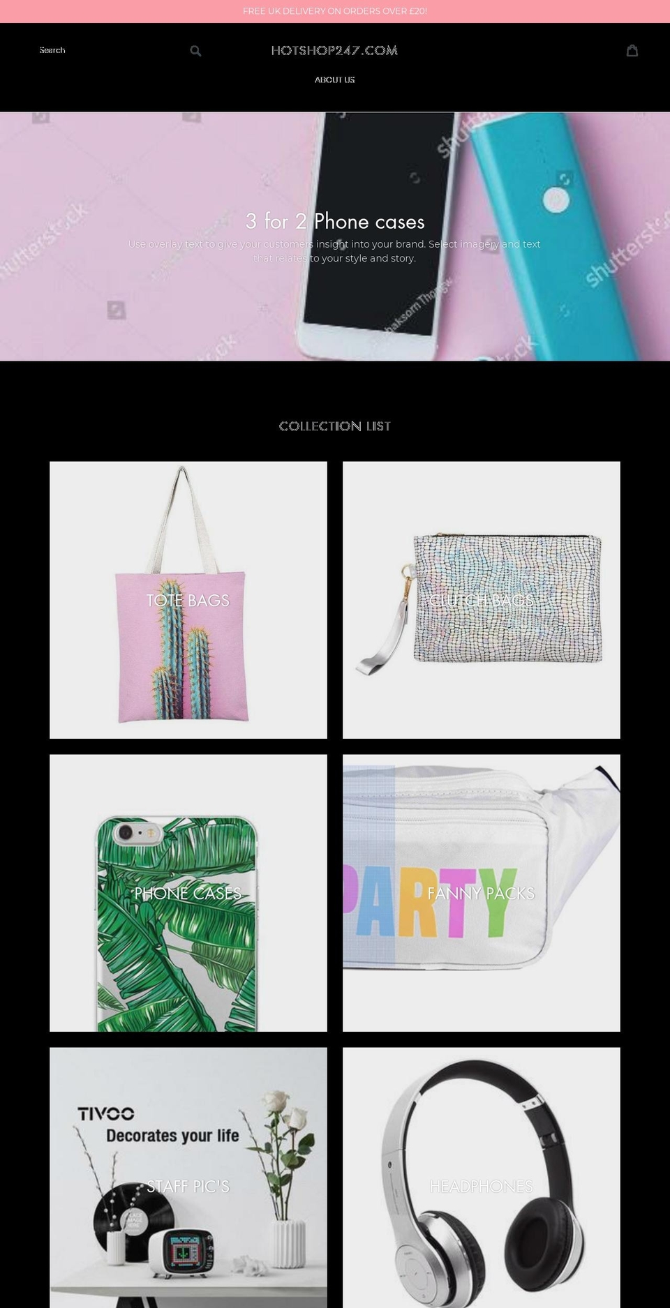hotshop247.com — Shopify storefront screenshot