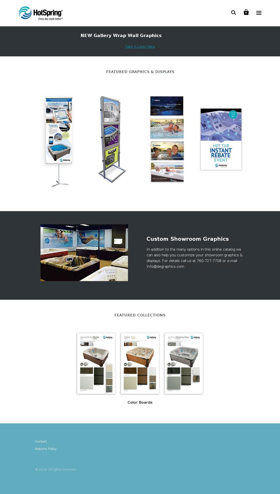 hotspringdealerpop.com shopify website screenshot