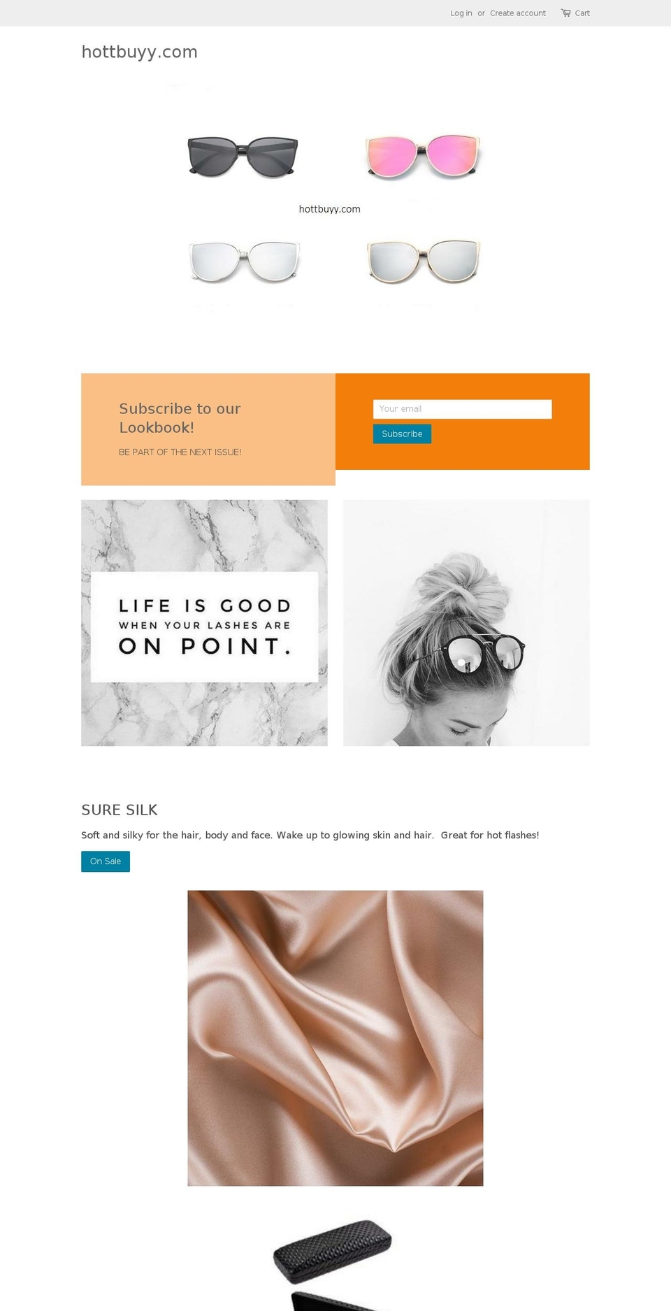 hottbuyy.com — Shopify storefront screenshot