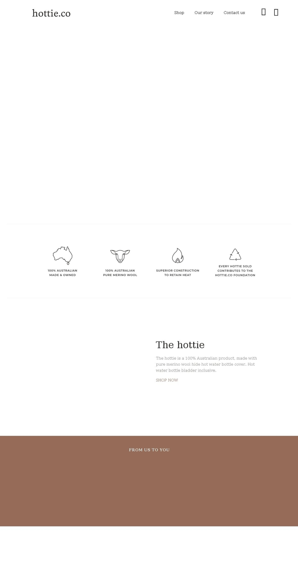 hottieco.com shopify website screenshot