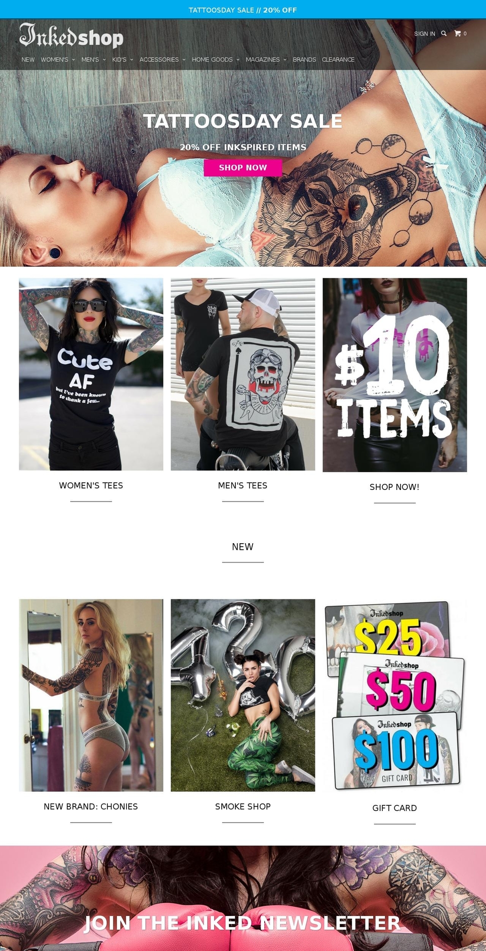 hottopicshop.com shopify website screenshot