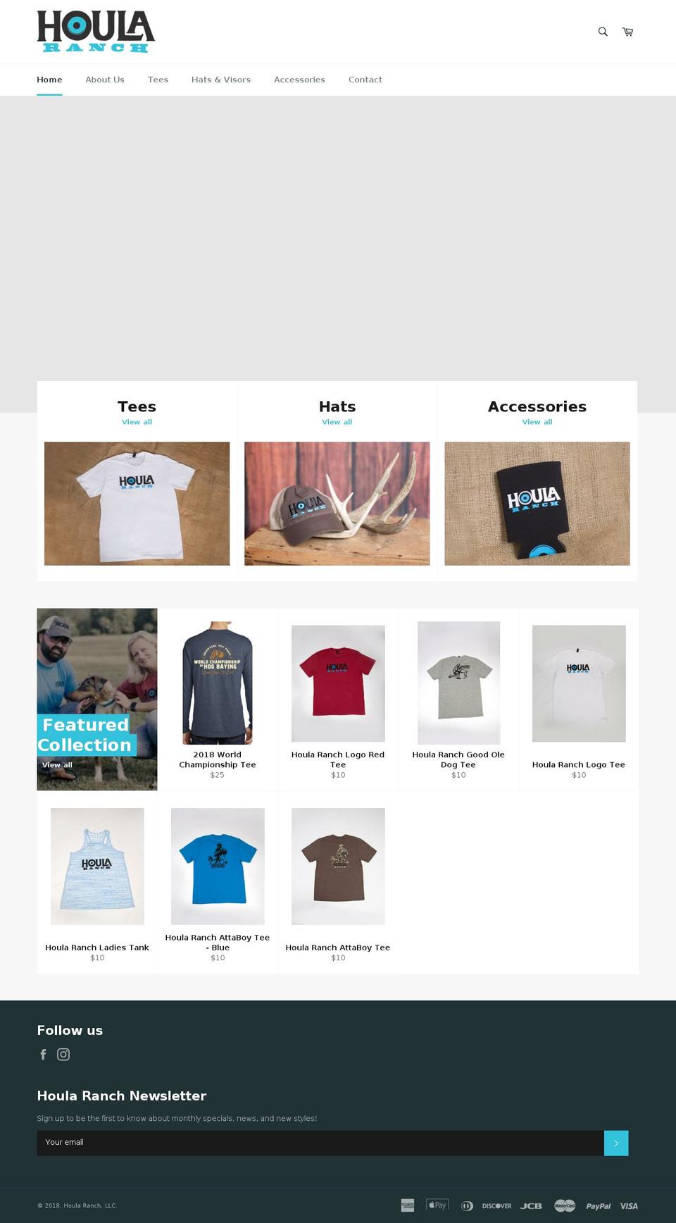 hoularanch.com — Shopify storefront screenshot