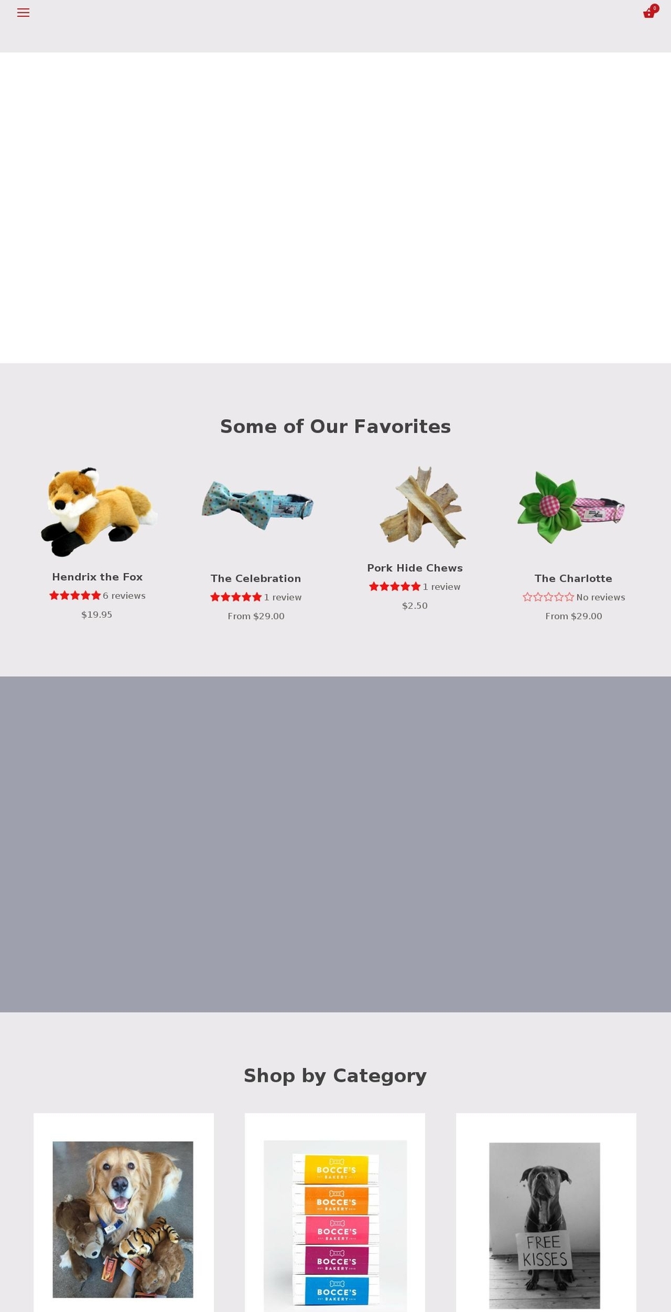 hounds-abound.com — Shopify storefront screenshot