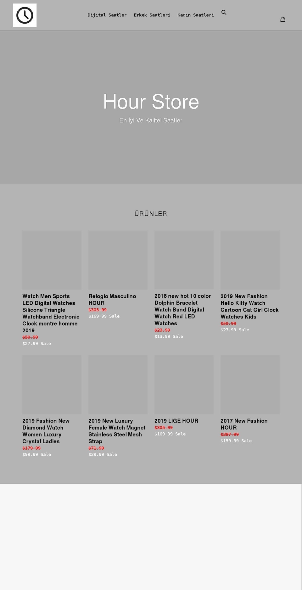 hourstoree.myshopify.com shopify website screenshot