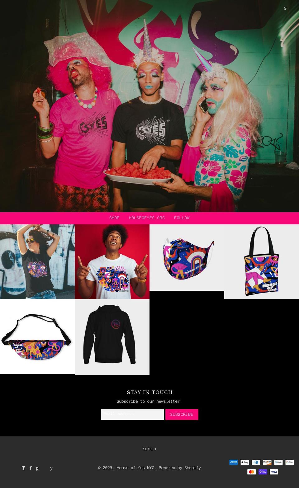 house-of-yes-nyc.myshopify.com shopify website screenshot