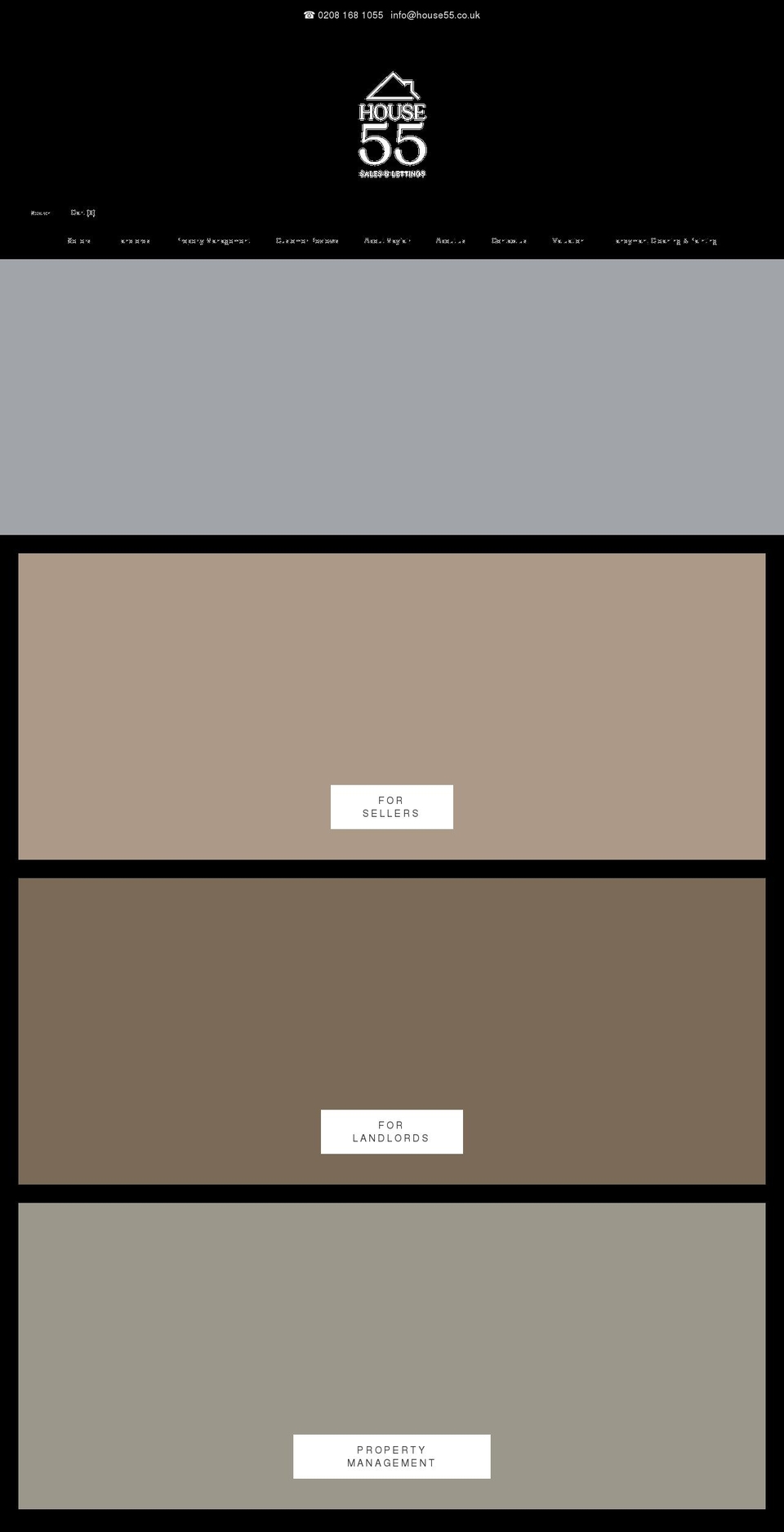 house55.co.uk shopify website screenshot