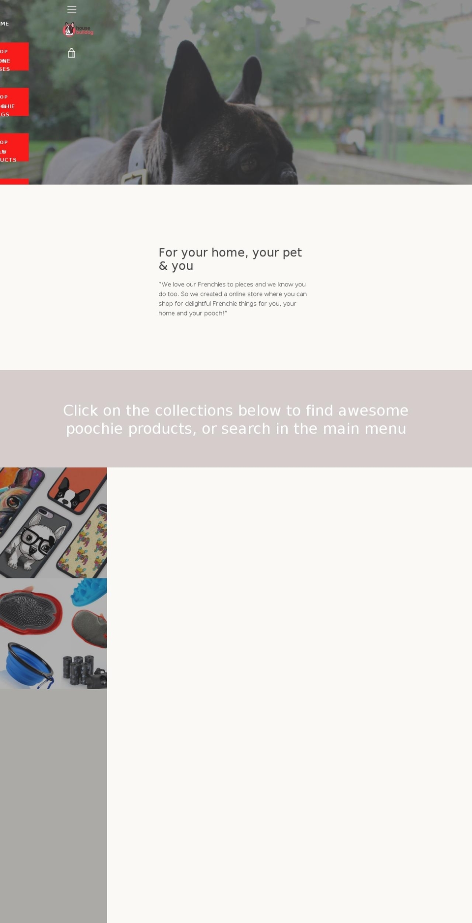 Narrative - Live Shopify theme site example housebulldog.com