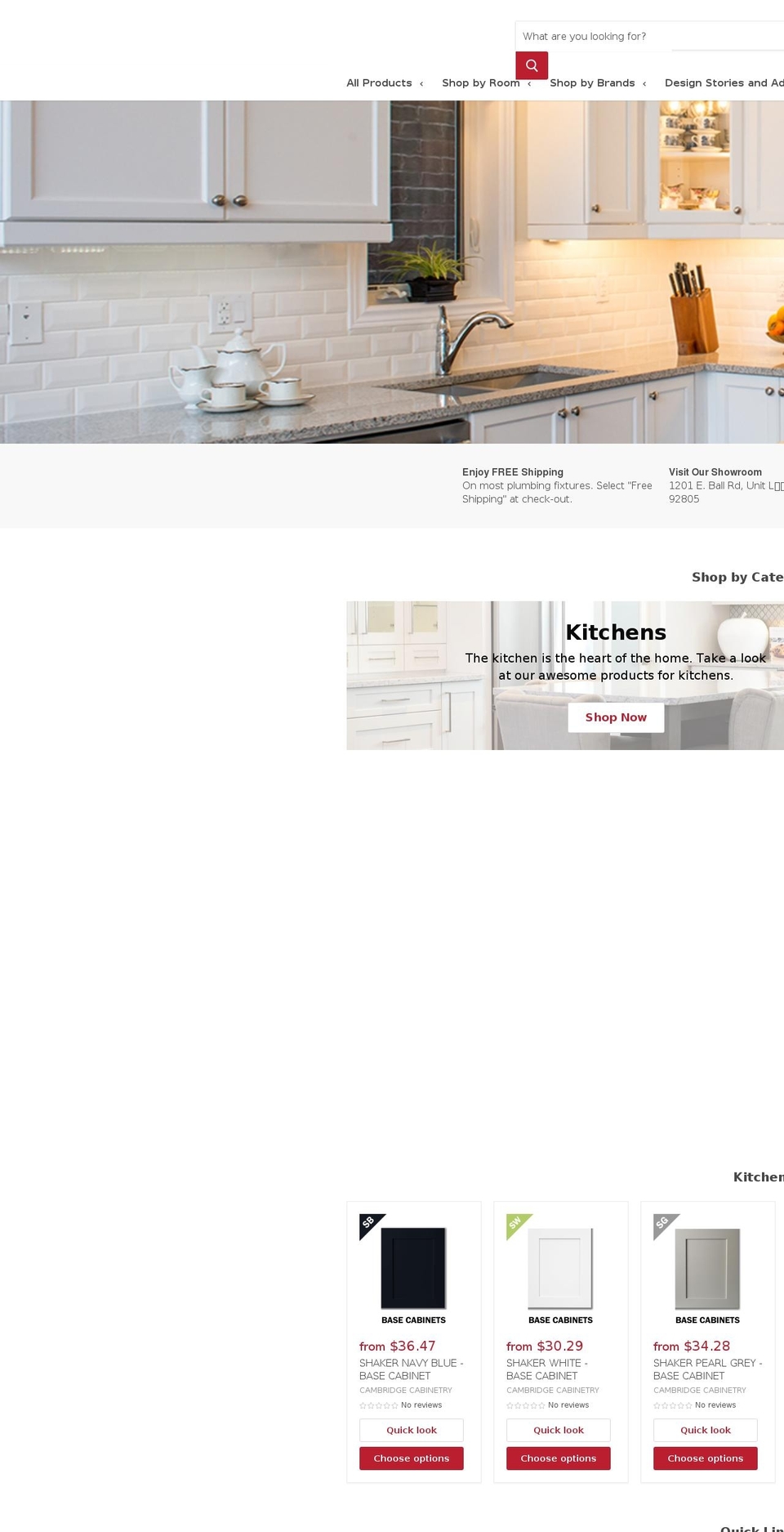 housedepotusa.com — Shopify storefront screenshot