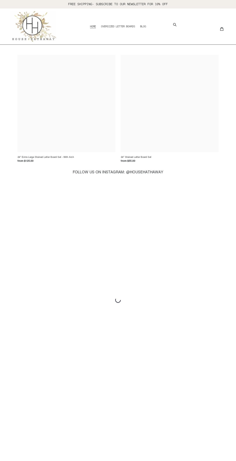 househathaway.com shopify website screenshot